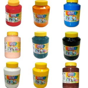 TINTA GUACHE 500GR DIVERSOS