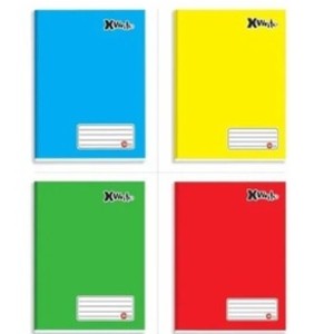 CADERNO UNIV BROCHURAO CD 48 FLS DIVERSOS