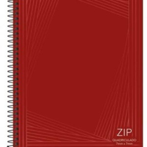 CADERNO UNIV QUADRICULADO 7X7 CD