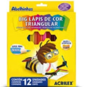 LAPIS 12 CORES JUMBO TRIANGULAR ACRILEX