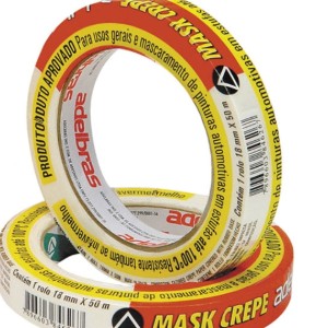 FITA ADESIVA CREPE 18X50 ADELBRAS