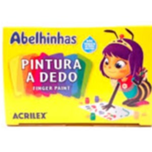 PINTURA A DEDO C/6 CORES