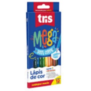 LAPIS COR MEGA SOFT TRIANGULAR 12 CORES